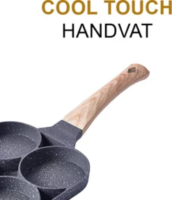 Alora 4-Delige Pannenkoekenpan - Pannenkoeken Maker - Cakemaker - Omeletpan - Omeletmaker - Eierpan - Koekjes Maker - 4-in-1 Pannenset -Huis Keuken 1032x1200