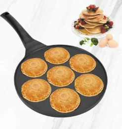 Merkloos Joyful-things Pancake Pan - Inclusief Deegdispenser- Pancake Set- Pan-Crêpemaker/Pannenkoeken- 7 Kop Marmeren Anti Laag -Huis Keuken 1132x1200