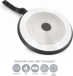 Pannenkoekenpan Antiaanbak - Inductie Marmer - 28cm 11 Pannenkoekenpan Antiaanbak - Inductie Marmer - 28cm -Huis Keuken 1155x1200