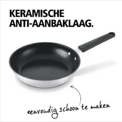 BRABANTIA ENJOYMENT Koekenpan - Keramische Antiaanbaklaag - Ø 24 Cm - Inductie - Pfas Vrij -Huis Keuken 1198x1200 6