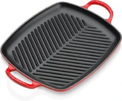 Le Creuset Rechthoekige Grill 30cm Kersenrood -Huis Keuken 1200x1002 2