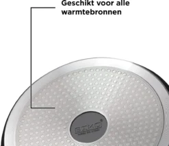 BIKO - Wokpan Ø 36 Cm - Marmeren Coating - Glazen Deksel - Wadjan - Zwart -Huis Keuken 1200x1036 1