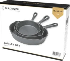 Blackwell Koekenpannenset - Gietijzer - ø 16, 20 En 25 Cm - Zonder Anti-aanbaklaag 15 Blackwell Koekenpannenset - Gietijzer - ø 16, 20 En 25 Cm - Zonder Anti-aanbaklaag -Huis Keuken 1200x1038 4