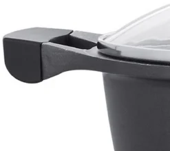 Royalty Line - Marble Soep/braadpan - Met Glazen Deksel Zwart - 20 CM. RL-BS20ML -Huis Keuken 1200x1065