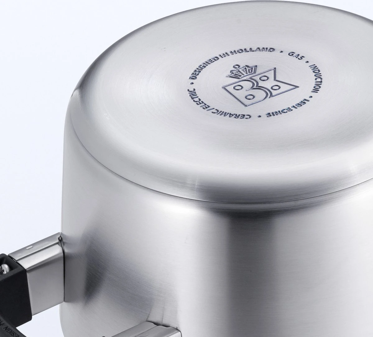 BK Conical Cool Pannenset - 4-delig - RVS – Geschikt Voor Alle Warmtebronnen 6 BK Conical Cool Pannenset - 4-delig - RVS – Geschikt Voor Alle Warmtebronnen - Afbeelding 6