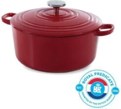 BK Bourgogne Braadpan Ø 28 Cm - Rood - Gietijzer - Inductie -Huis Keuken 1200x1086 3