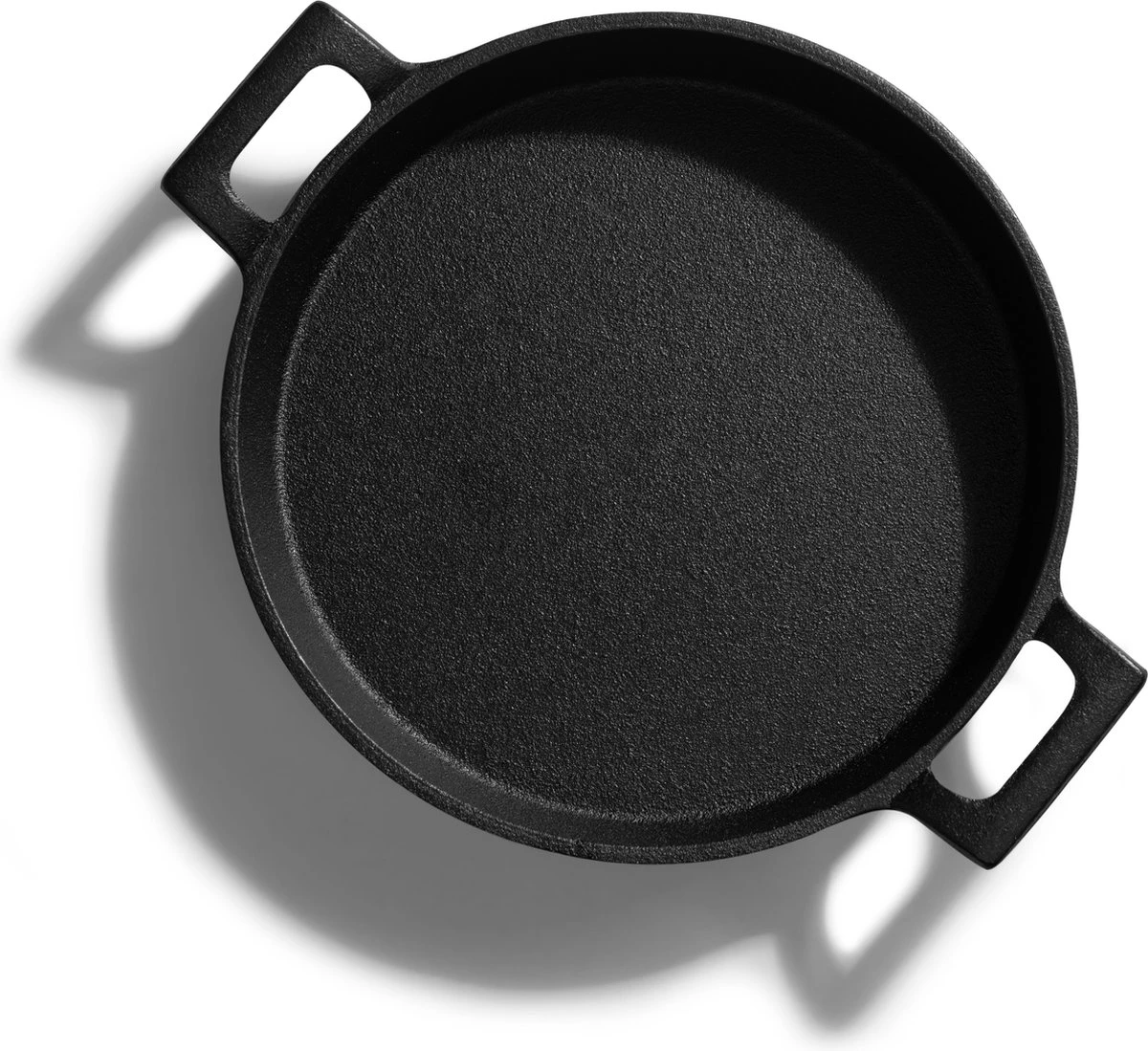 Spesely® Gietijzeren Pan Met Handvaten - Koekenpan - Hapjespan - Diameter 20cm - Gietijzeren Pan Bbq 1 Spesely® Gietijzeren Pan Met Handvaten - Koekenpan - Hapjespan - Diameter 20cm - Gietijzeren Pan Bbq