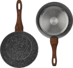 Edënbërg Stonetec Line - Wokpan Keramisch - 24 Cm - 3-laags Anti-aanbaklaag! -Huis Keuken 1200x1124