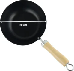 Orange85 Wokpan - Non Stick - Zwart - 20 Cm - Geschikt Voor Gas -Huis Keuken 1200x1157 1