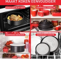 Tefal Ingenio Unlimited Pannenset - Koekenpannen Ø24 En 28 Cm + Handgreep -Huis Keuken 1200x1158 3