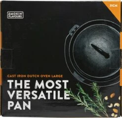 Merkloos Dutch Oven Medium Smokin' Flavours -Huis Keuken 1200x1166 3