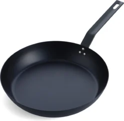 BK Solid Steel Koekenpan Ø 26 Cm - Plaatstaal - Inductie - BBQ