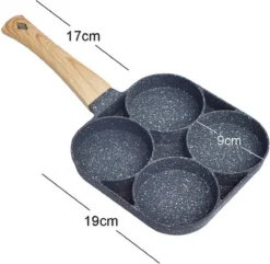 Alora 4-Delige Pannenkoekenpan - Pannenkoeken Maker - Cakemaker - Omeletpan - Omeletmaker - Eierpan - Koekjes Maker - 4-in-1 Pannenset -Huis Keuken 1200x1170 7