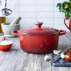 Le Creuset Signature Braadpan - 4,2 L - 24 Cm - Kersenrood -Huis Keuken 1200x1197 11