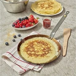 DeBuyer Mineral B Element Crêpe- En Pannenkoekenpan - Ø 24 Cm -Huis Keuken 1200x1198 30