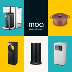 MOA Gietijzeren Braadpan - Inhoud 4,75 Liter - 26CM - Rond - Alle Warmtebronnen - Ook Voor Inductie - Gewicht 5,8 Kg - Bordeaux Rood - MC26BR -Huis Keuken 1200x1200 1012