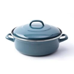 BK Fortalit Braadpan Ø 28 Cm - Blauw - Emaille - Inductie -Huis Keuken 1200x1200 1042