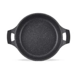 Royalty Line - Marble Soep/braadpan - Met Glazen Deksel Zwart - 24 CM. RL-BS24ML -Huis Keuken 1200x1200 1047