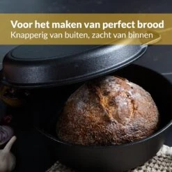 Chefarone Gietijzeren Pan - 2-in-1 Braadpan Inclusief Deksel - Geschikt Voor Alle Warmtebronnen -Huis Keuken 1200x1200 1053