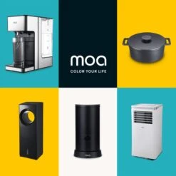 MOA Gietijzeren Braadpan - Inhoud 4,75 Liter - 26CM - Rond - Alle Warmtebronnen - Ook Voor Inductie - Gewicht 5,8 Kg - Zwart - MOAMC26B -Huis Keuken 1200x1200 1133