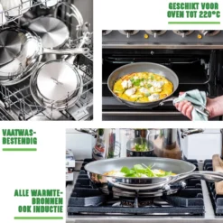 GreenChef Profile Plus Kookpan - 24cm - Inductie -Huis Keuken 1200x1200 12