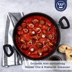 Westinghouse Hapjespan Inductie - Ø 28 Cm - Zwart Marmer - Met Deksel 15 Westinghouse Hapjespan Inductie - Ø 28 Cm - Zwart Marmer - Met Deksel -Huis Keuken 1200x1200 1271