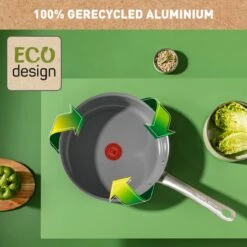 Tefal Renew+ Keramische Hapjespan - Ø 24 Cm - Met Deksel -Huis Keuken 1200x1200 1285