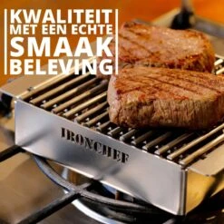 IRONCHEF Lavastenen Grill - Geschikt Voor Gasfornuis - Barbecue - BBQ - Grillplaat - Grilplaat - Bakplaat - Grillpan 14 IRONCHEF Lavastenen Grill - Geschikt Voor Gasfornuis - Barbecue - BBQ - Grillplaat - Grilplaat - Bakplaat - Grillpan -Huis Keuken 1200x1200 1320