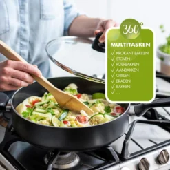 GreenPan Memphis Pannenset - 4-delig - Zwart - Inductie - PFAS-vrij -Huis Keuken 1200x1200 139