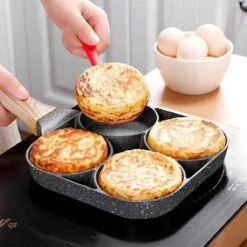 Anti-aanbak Pancake Pan | American Pancake Pan | Omelet Pan | Geschikt Voor Inductie & Alle Warmtebronnen | Eierpan | Omeletmaker | Pancake Maker | Mini Pannenkoekenpan -Huis Keuken 1200x1200 1447