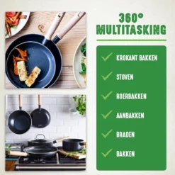 GreenChef Vintage Wokpan 28cm/3.7L - Zwart - Inductie - PFAS-vrij -Huis Keuken 1200x1200 214