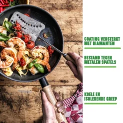 GreenChef Vintage Wokpan 28cm/3.7L - Zwart - Inductie - PFAS-vrij -Huis Keuken 1200x1200 216