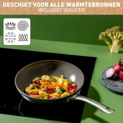 Tefal Renew+ Keramische Wokpan - Ø 28 Cm -Huis Keuken 1200x1200 362