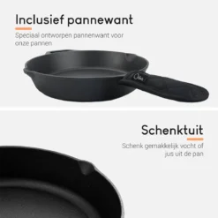 Ocina Gietijzeren Pan – ø30,5cm - Skillet - Koekenpan – Hapjespan – Koekenpan Inductie – Koekenpannenset - Gietijzeren Pan Bbq - Gietijzer 12 Ocina Gietijzeren Pan – ø30,5cm - Skillet - Koekenpan – Hapjespan – Koekenpan Inductie – Koekenpannenset - Gietijzeren Pan Bbq - Gietijzer -Huis Keuken 1200x1200 407
