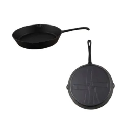 The Windmill Koekenpan Skillet Extra - 31,5 Cm - Gietijzer Zwart -Huis Keuken 1200x1200 448