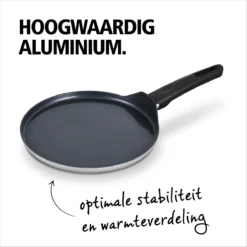 BRABANTIA INDU+ Pannenkoekenpan - Keramische Antiaanbaklaag - Ø 24 Cm - Inductie - Pfas Vrij 8 BRABANTIA INDU+ Pannenkoekenpan - Keramische Antiaanbaklaag - Ø 24 Cm - Inductie - Pfas Vrij -Huis Keuken 1200x1200 463