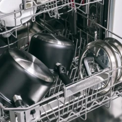 BK Flow Cool Black Glas Kookpannenset - 4-delig - Zwart - Glazen Deksel - Veilig Afgietsysteem - Inductie -Huis Keuken 1200x1200 50