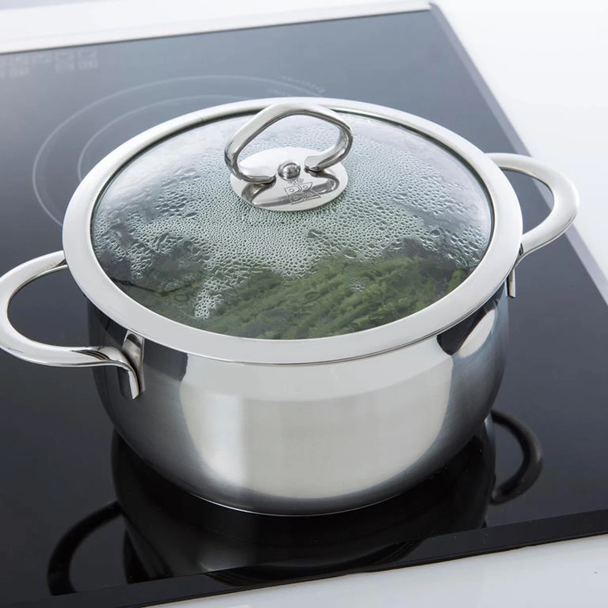 BK Excellent Pannenset - 4-delig - RVS - Inductie 5 BK Excellent Pannenset - 4-delig - RVS - Inductie - Afbeelding 5