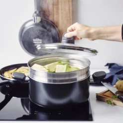 GreenPan Memphis Pannenset - 20-delig - Zwart - Inductie - PFAS-vrij 13 GreenPan Memphis Pannenset - 20-delig - Zwart - Inductie - PFAS-vrij -Huis Keuken 1200x1200 63