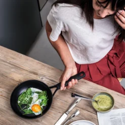 KitchenAid Classic Aluminium Koekenpannenset 3-delig ø20+24+28cm - Zwart - Inductie -Huis Keuken 1200x1200 683