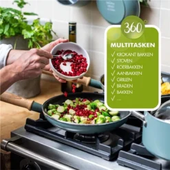 BK Greenpan Keramische Antikleef Pannenset 5-delig - Inductie - Greenpan - Pan - Mat - Koken - Keuken - RVS Pan - Pannenset - Anti Aanbak -Huis Keuken 1200x1200 749