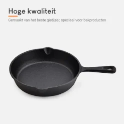 Ocina Gietijzeren Pan – Set Van 3 Stuks – ø25cm, ø19.5cm En ø16cm - Skillet - Koekenpan – Hapjespan – Koekenpan Inductie – Koekenpannenset - Gietijzeren Pan Bbq - Gietijzer - Incl. Receptenboek 13 Ocina Gietijzeren Pan – Set Van 3 Stuks – ø25cm, ø19.5cm En ø16cm - Skillet - Koekenpan – Hapjespan – Koekenpan Inductie – Koekenpannenset - Gietijzeren Pan Bbq - Gietijzer - Incl. Receptenboek -Huis Keuken 1200x1200 800