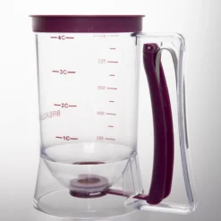 Merkloos Joyful-things Pancake Pan - Inclusief Deegdispenser- Pancake Set- Pan-Crêpemaker/Pannenkoeken- 7 Kop Marmeren Anti Laag -Huis Keuken 1200x1200 943