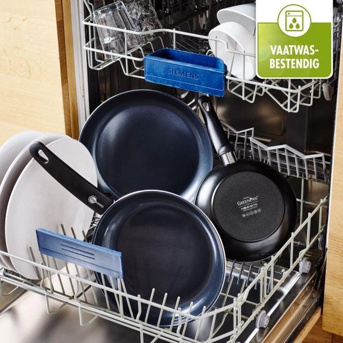 GreenPan Cambridge Keramische Koekenpan - Ø32 Cm - PFAS-vrij 10 GreenPan Cambridge Keramische Koekenpan - Ø32 Cm - PFAS-vrij - Afbeelding 10