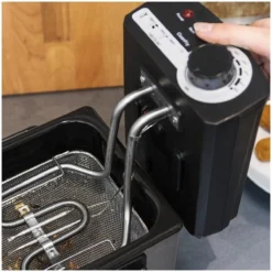 Frituurmachine Cecotec Cleanfry 1,5 L 1000W Roestvrij Staal -Huis Keuken 1200x1200 974