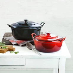 Le Creuset Braadpan Faitout Tradition Kersenrood - ø 24 Cm / 3 Liter -Huis Keuken 1200x1200 978