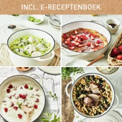 Tefal LOV Lage Braadpan - 3.8L - Ø28 Cm - Beige -Huis Keuken 1200x1200 995