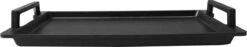 Eurolux Teppanyaki Plaat Met Grepen - 41 X 24 X 2.5 Cm - Zwart - Aluminium - Geschikt Voor Alle Warmtebronnen -Huis Keuken 1200x230