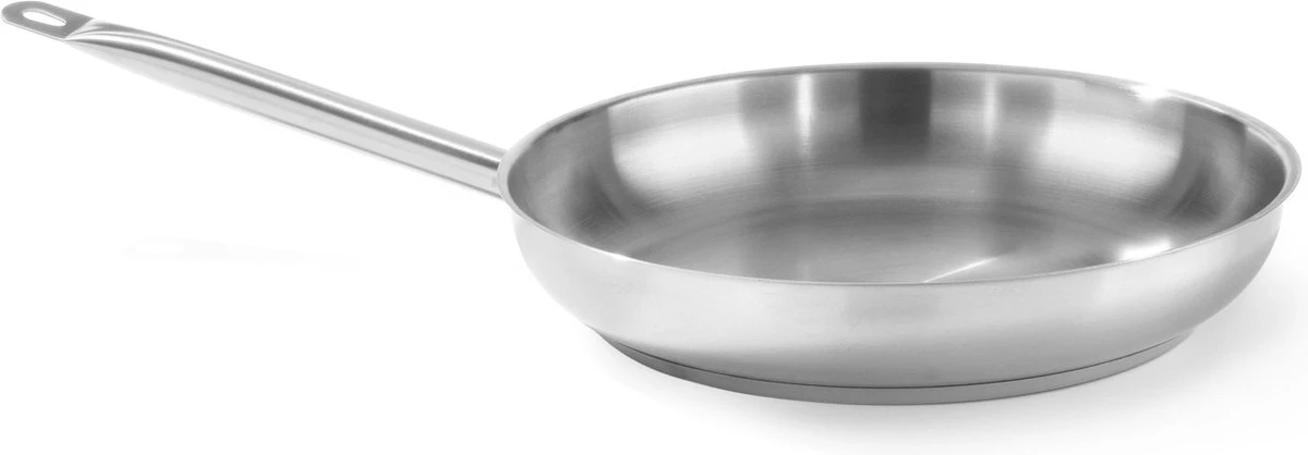 Hendi Koekenpan 32cm - Kitchen Line - RVS - Professionele Koekenpan Inductie - 3,6 Liter - Ø32x(H)5,5cm 1 Hendi Koekenpan 32cm - Kitchen Line - RVS - Professionele Koekenpan Inductie - 3,6 Liter - Ø32x(H)5,5cm