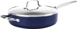 Blue Diamond – Sauteerpan Inclusief Deksel – Hapjespan – 28 Cm - Coating Met Diamant - Blauw -Huis Keuken 1200x455